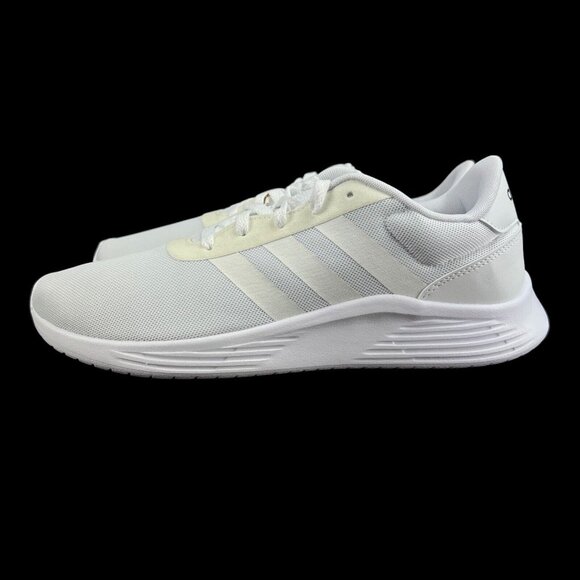 Adidas Lite Racer 2.0 Cloud White Core Black Shoes Men's FZ0392 Sizes 7.5 - 13 - Picture 3 of 9